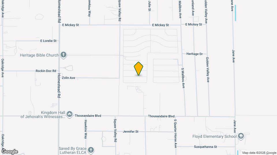 3603 E Polk Ave Map and Location Details