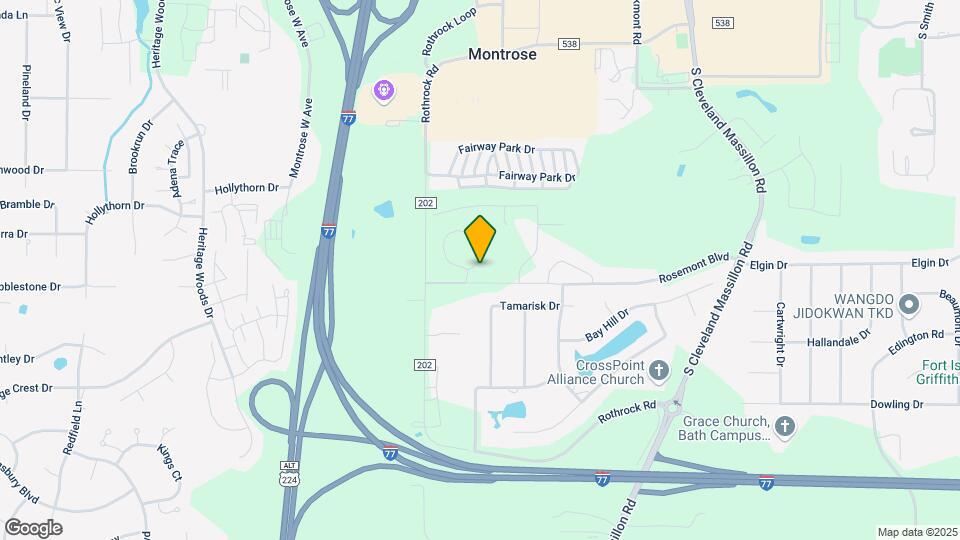 3800 Rosemont Blvd, Unit 107 H Map and Location Details