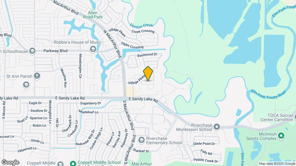 1017 Cherrywood Trail Map and Location Details