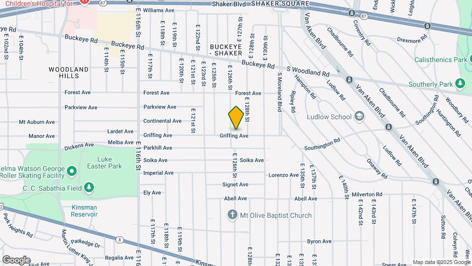 12609 Griffing Ave Map and Location Details