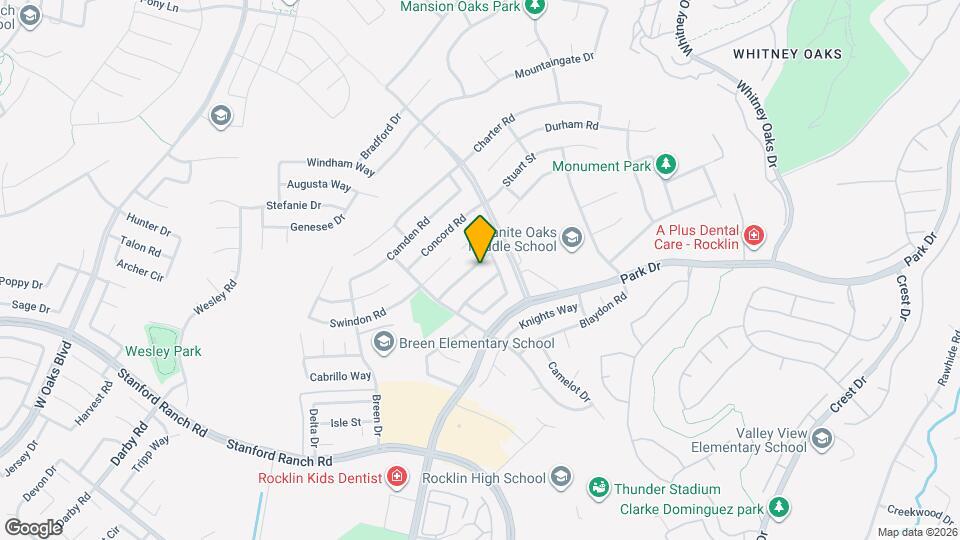 5228 Del Vista Way Map and Location Details