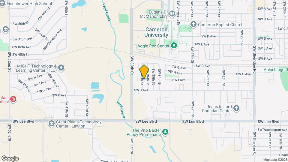 926 SW 37th St Map and Location Details