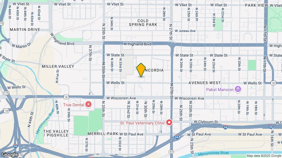 3004 W Wells St Map and Location Details