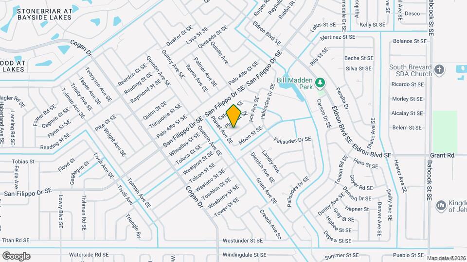 1127 Venus St SE Mapa y Detalles de la Ubicación