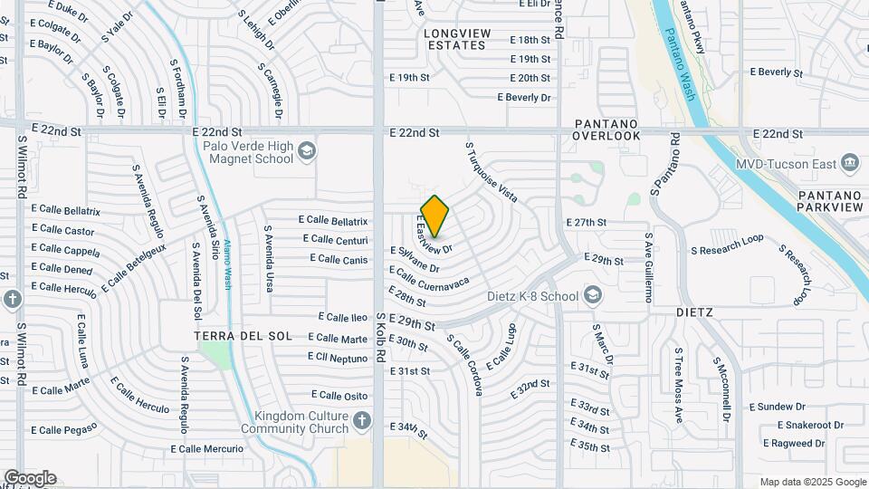 7243 E Eastview Dr Map and Location Details