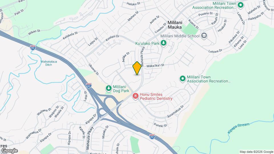 95-1044-1044 ?Ainamakua Dr Map and Location Details
