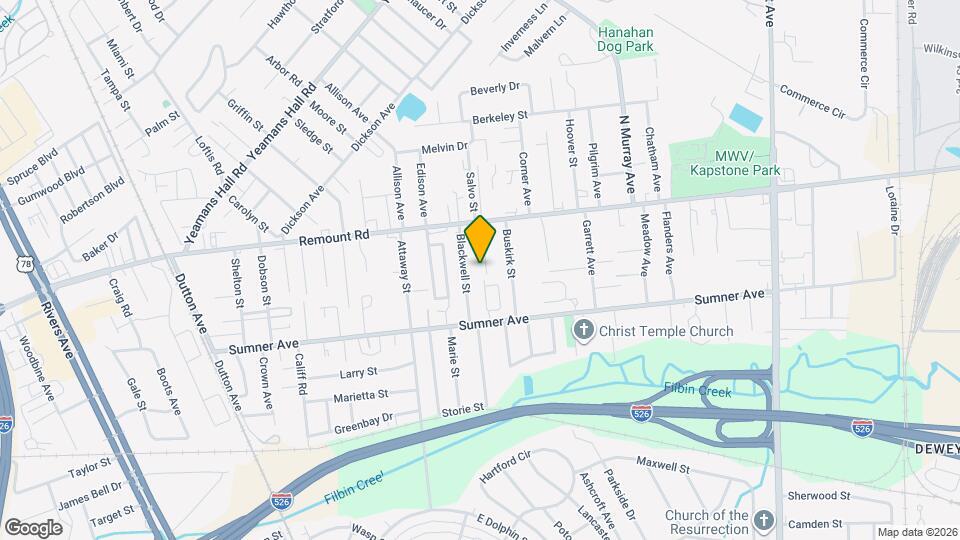 5607 Aldrich Ave Map and Location Details