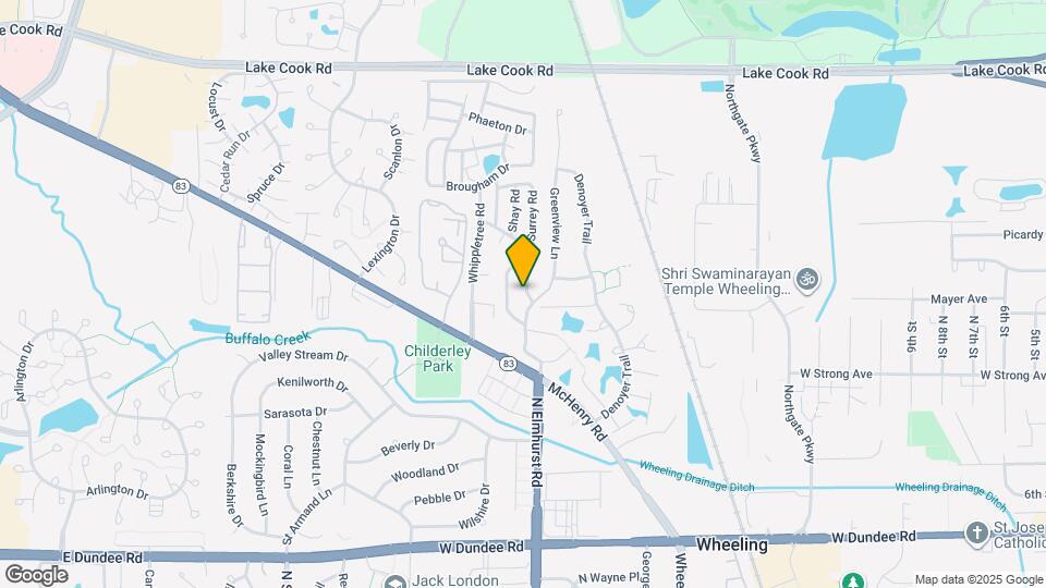 823 Cambridge Pl Map and Location Details