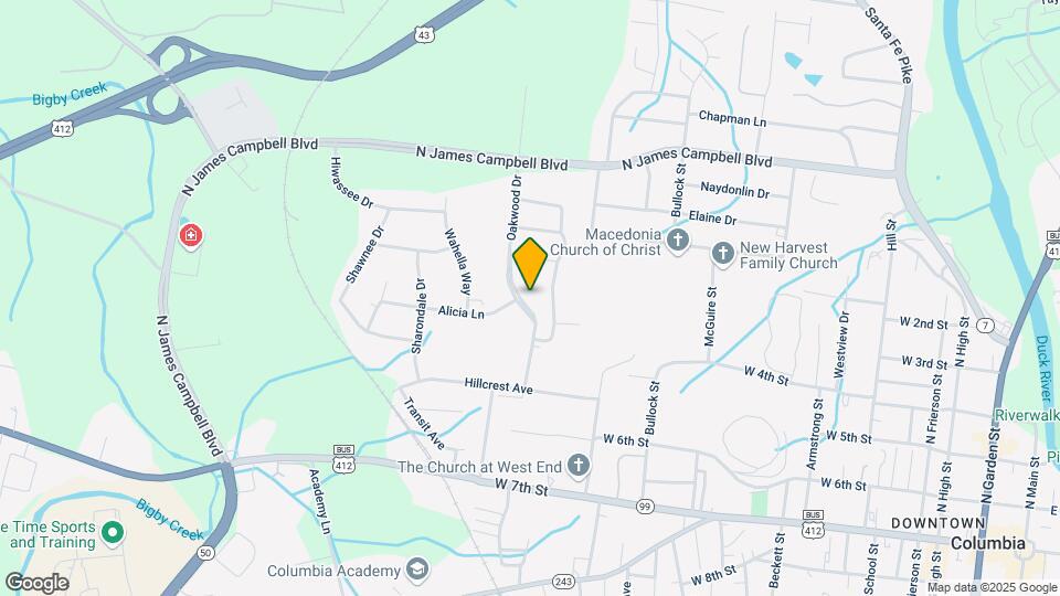 500.5 Oakwood Dr Mapa y Detalles de la Ubicación