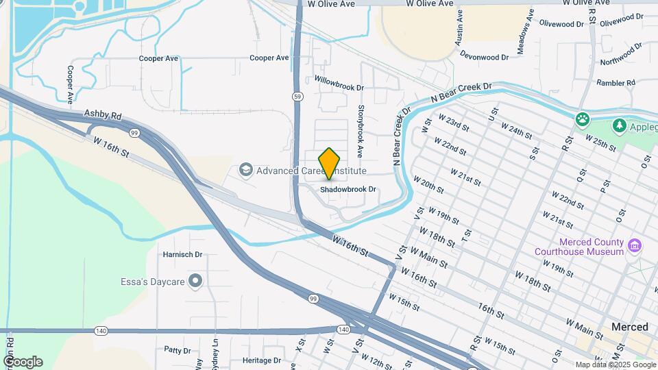 1953 Shadowbrook Dr Map and Location Details