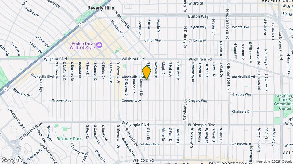 215 S Elm Dr Mapa y Detalles de la Ubicación