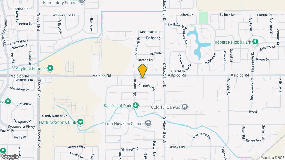 2840 Hidden Valley Ct Map and Location Details