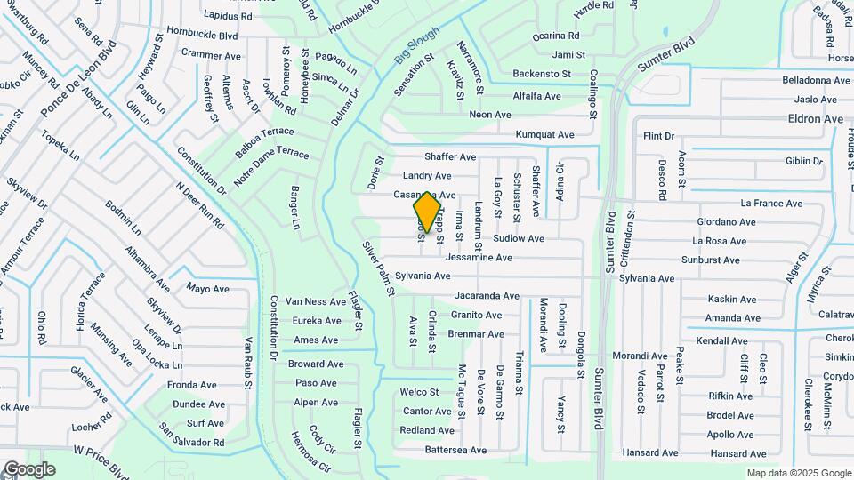 3166 Cabo St Mapa y Detalles de la Ubicación