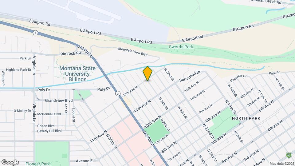 1142 N 24th St Map and Location Details