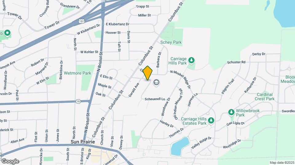 660 Elizabeth Ln Mapa y Detalles de la Ubicación