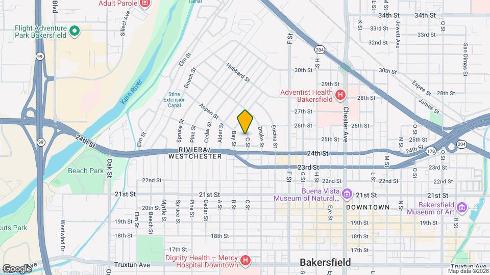 2425 C St Map and Location Details