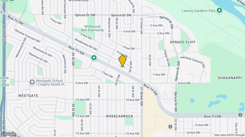 Wildwood Map and Location Details