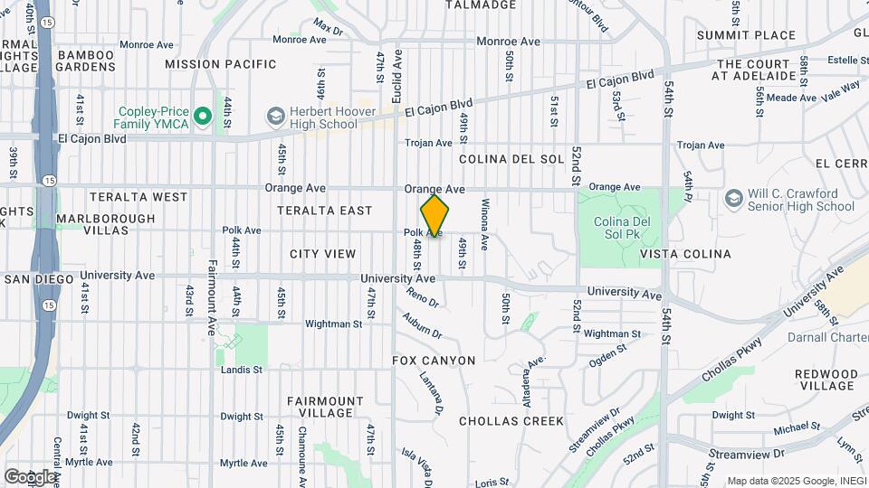 4074 Estrella Ave Mapa y Detalles de la Ubicación