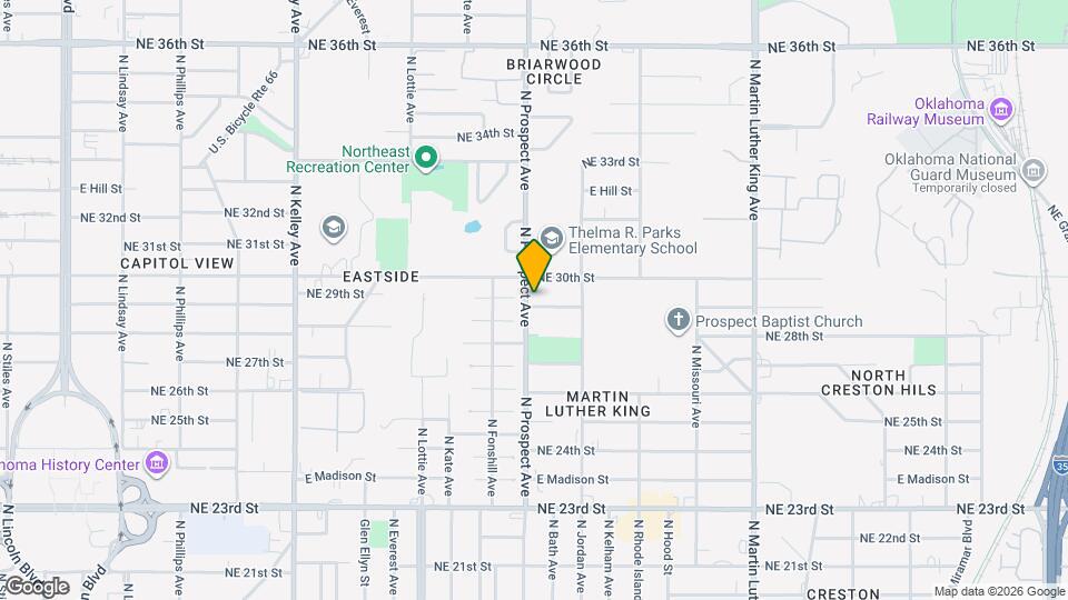 1505 NE 29th St Map and Location Details