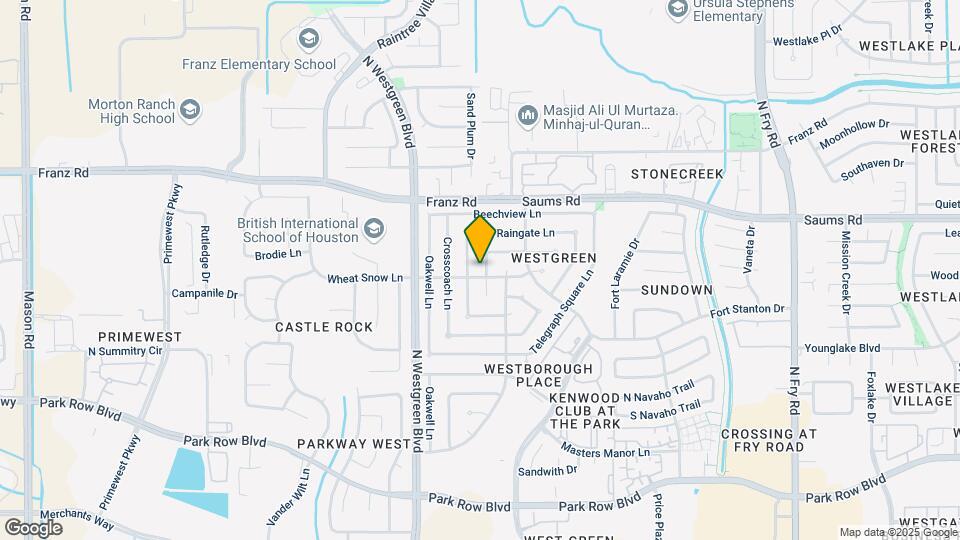 2107 Powder Mist Ln Map and Location Details