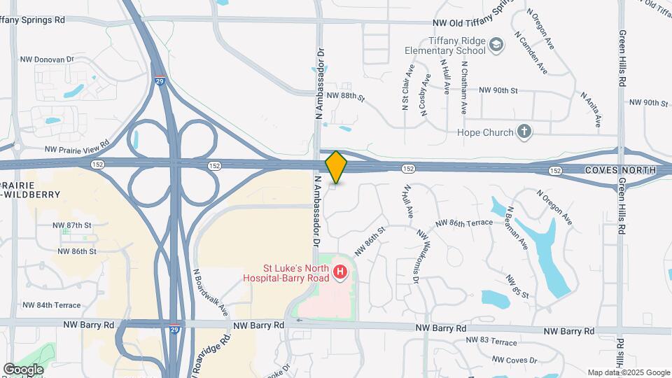 8827 N Helena Ave Map and Location Details