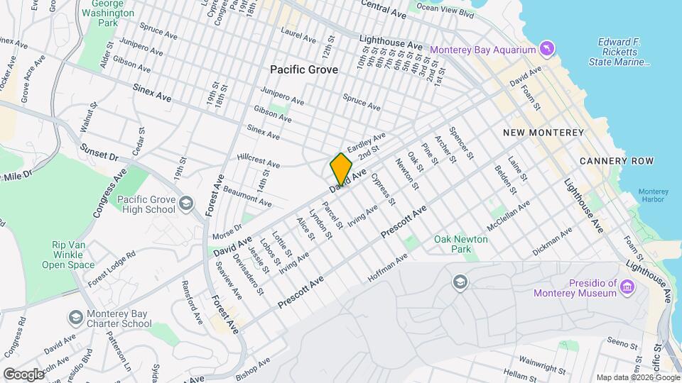 1571 David Ave Map and Location Details