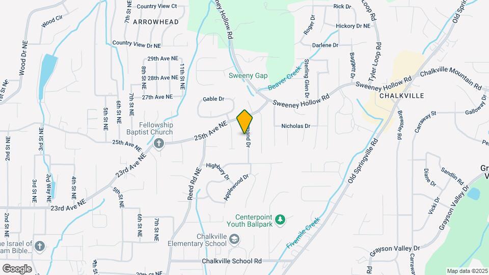2426 Ormond Dr Map and Location Details