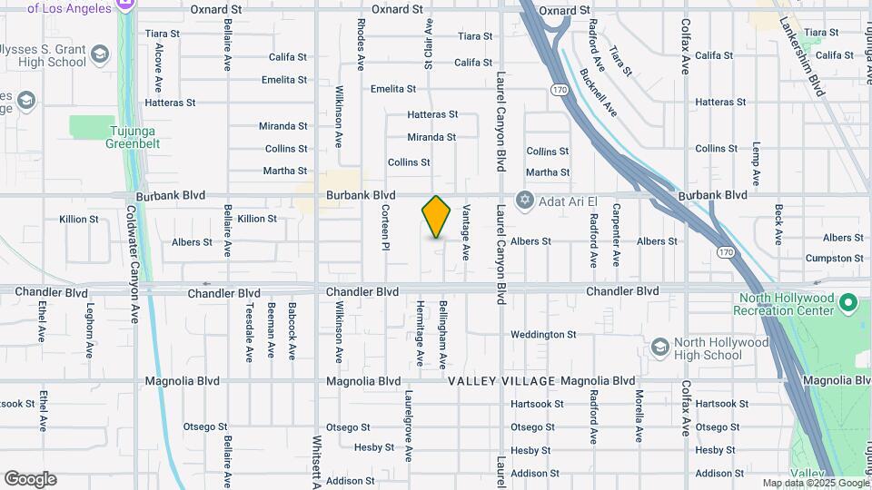 5455 Bellingham Ave Mapa y Detalles de la Ubicación