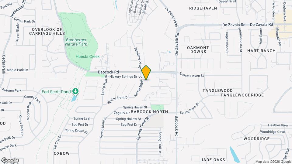 6608 Pebble Spring Dr Map and Location Details
