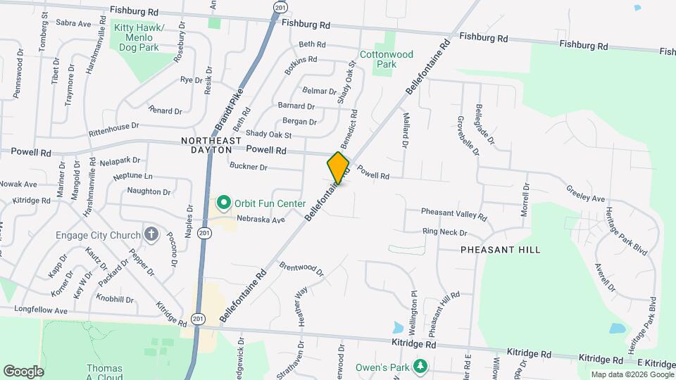 5482-5482 Bellefontaine Rd, Unit 5476 Mapa y Detalles de la Ubicación