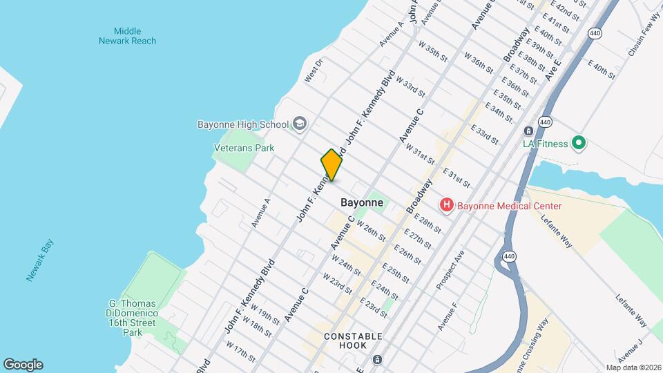 98 W 27th St Map and Location Details