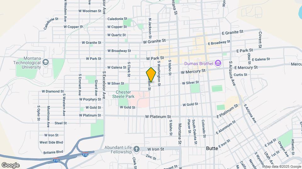 425 W Silver St, Unit urban retreat Map and Location Details