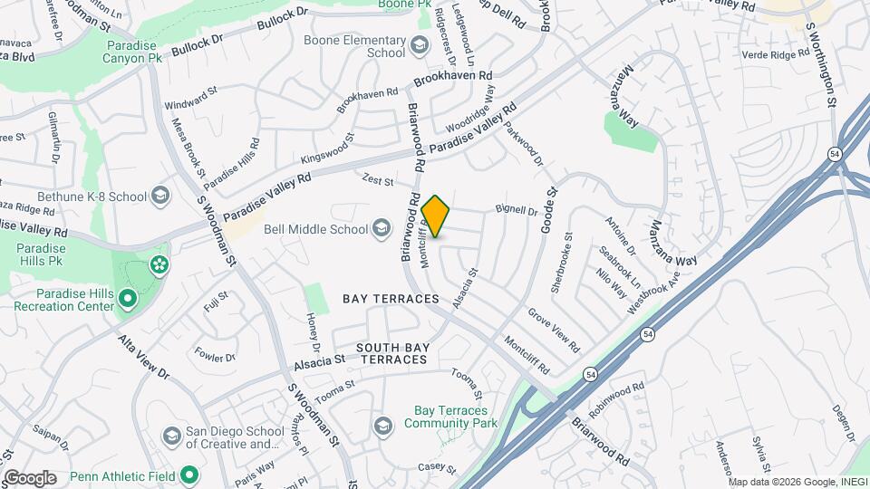 2208 Spring Oak Way Map and Location Details