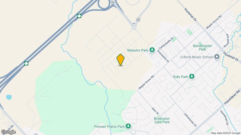 1076 Curraglass Walk Map and Location Details