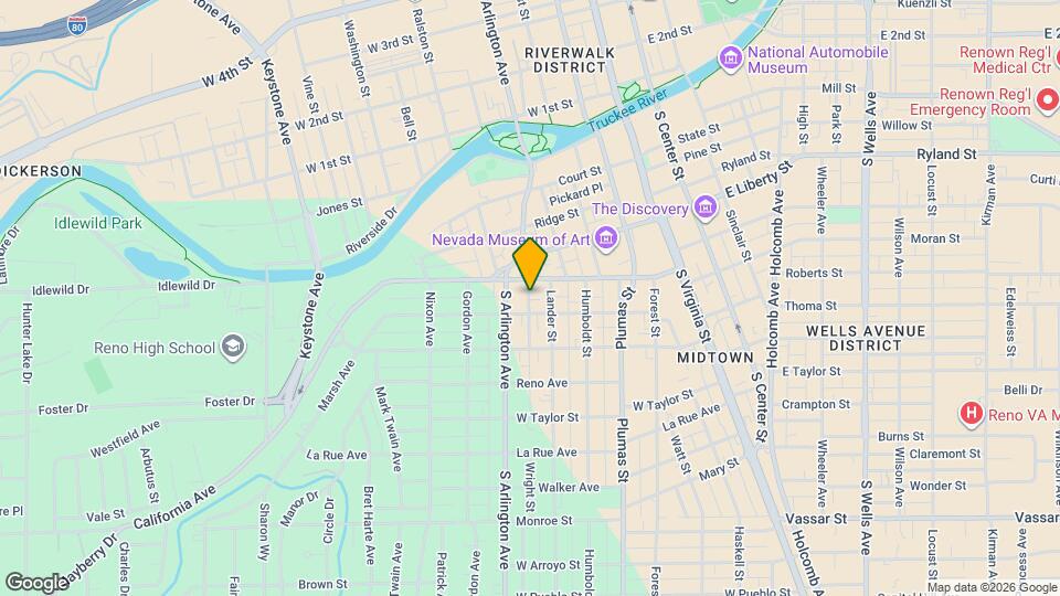 531 Lander St Map and Location Details