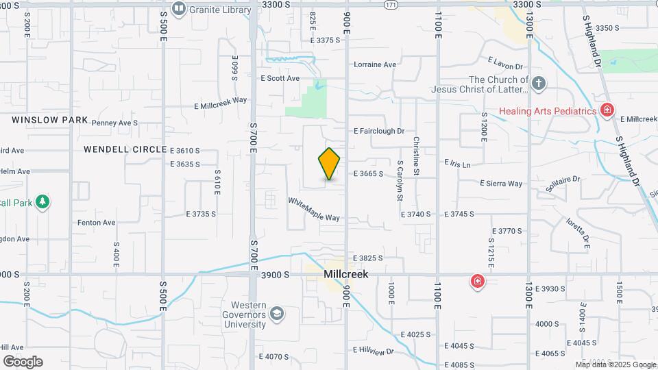 874 Monarch View Ln Map and Location Details