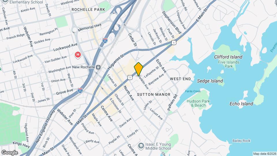 19 Franklin Ave Map and Location Details