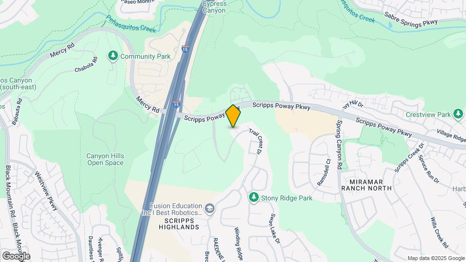 11968 Trail Crest Ct Map and Location Details