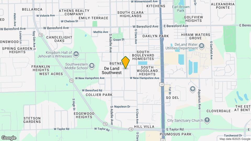 1211 S Delaware Ave Map and Location Details