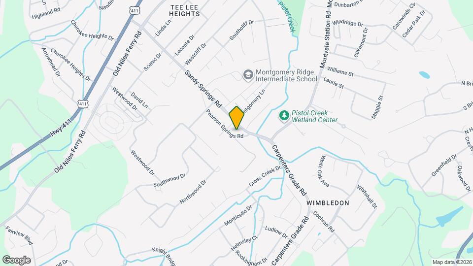 702 Pearson Springs Rd Map and Location Details