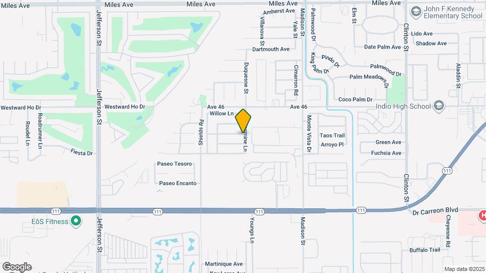 80745 Sycamore Ln Map and Location Details
