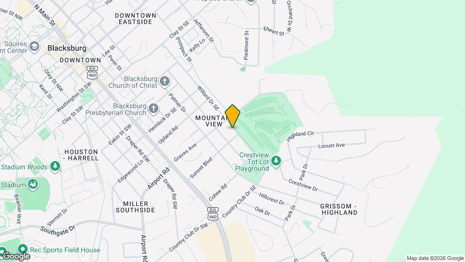 1006 Willard Dr, Unit Fully furnished apartment Map and Location Details