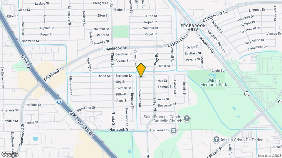 10401 Ney St Map and Location Details