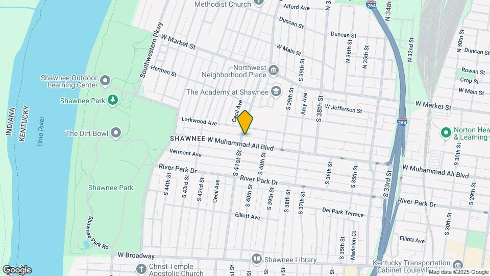 459 S 41st St Map and Location Details
