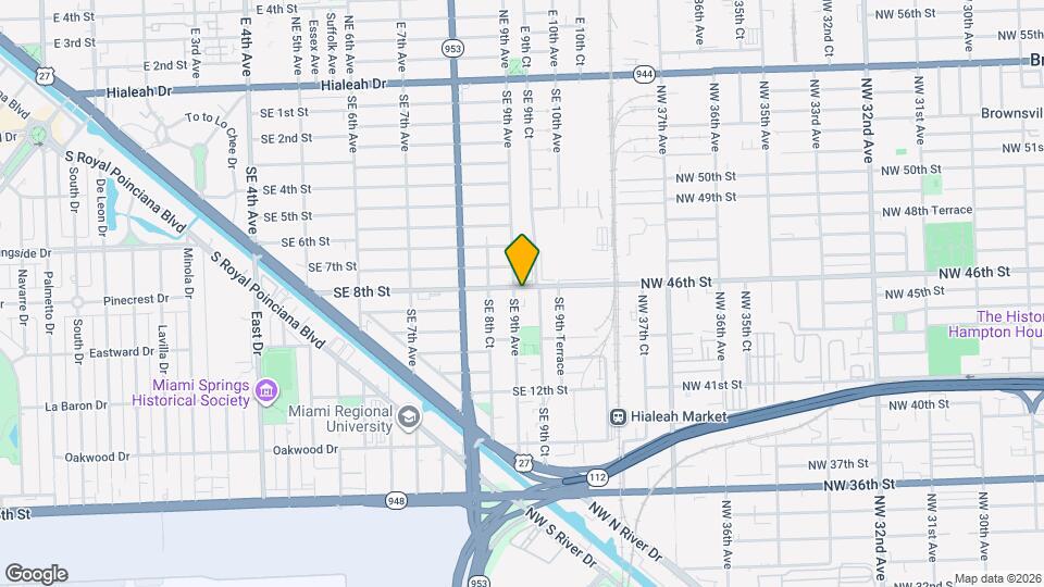 920 SE 8th St Map and Location Details