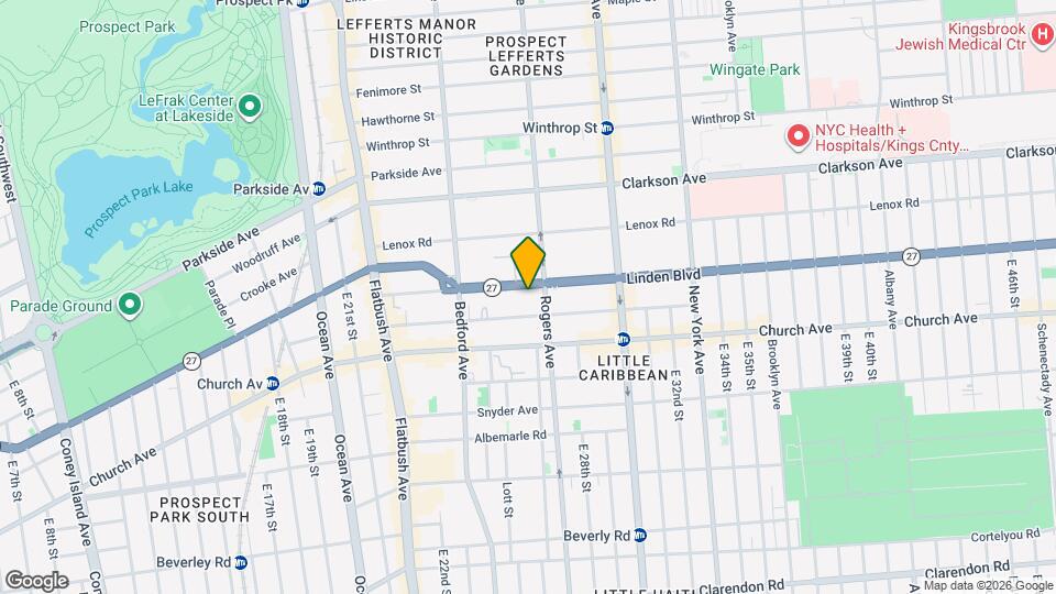 146 Linden Blvd Map and Location Details