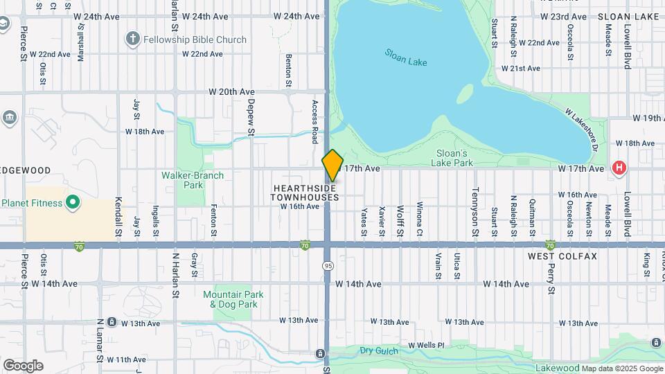 1650 Sheridan Boulevard Map and Location Details