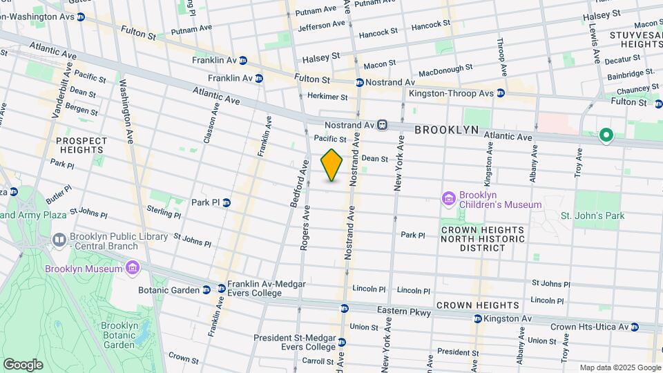 657 St. Marks Mapa y Detalles de la Ubicación