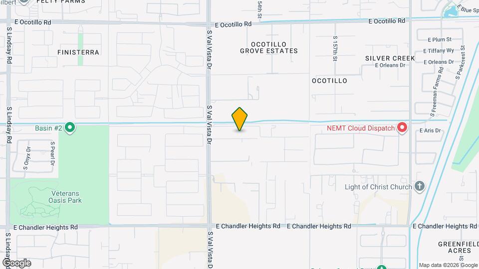 15310 E Vía Del Palo Map and Location Details