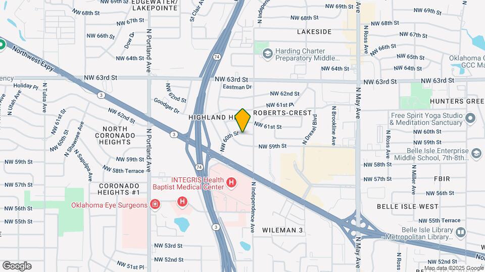 3316 NW 60th St Map and Location Details